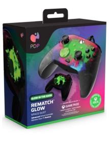 Pdp Rematch Wired Controller Glow Space Dust 