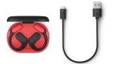  Philips Audio Wireless Sports Headphones Superior Sound For Active Lifestyles (taa6709bk/00)