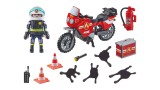  Playmobil Fire Motorcycle & Oil Spill Incident (71466)