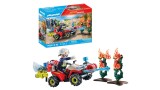 Joc Lego Playmobil Firefighting Quad (71825)