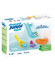 Playmobil Junior Aqua Water Slide With Sea Animals (71689) 