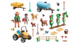 Playmobil Tractor With Trailer And Water Tank (71442)