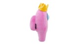Jucarie Plus Among Us Pink Crown 30cm