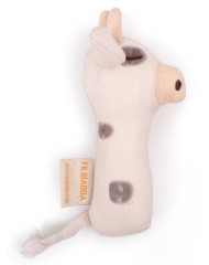 Plus Filibabba Linen Rattle Cow (fi-02806)