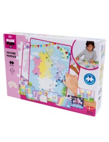 Plus Plus Big Pastel Picture Puzzel 60pc (3281) 