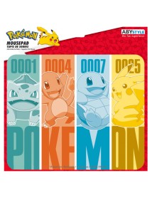 Pokemon Flexible Mousepad Kanto Starters 
