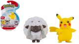 Figurina Statueta Pokemon W7 Battle Pikachu & Wooloo Pkw0126