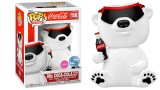 Figurina Joc Pop Ad Icons Coca Cola 90s Coca Cola Polar Bear Flocked