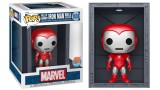Pop Deluxe Marvel Hall Of Armor Iron Man Model 8 Silver Centurion Mettalic