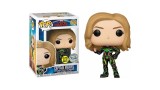 Figurina Joc Pop Marvel Captain Marvel Captain Marvel Neon Suit Glows In The Dark Se 516 Bobble Head 9cm