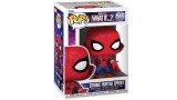 Figurina Joc Pop Marvel What If...? Zombie Hunter Spidey 945 Bobble Head 9cm