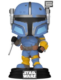 Pop Star Wars The Mandalorian Paz Vizsla 666 Bobble Head 9cm 