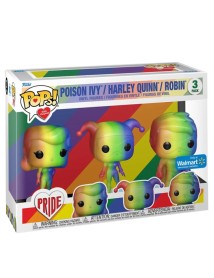 Pops Heroes Poison Ivy Harley Quinn Robin 