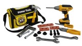  Power X Construction Tools 21 Pcs W/ Storage Bag And B/o Drill (20358)