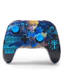 Powera Enhanced Wireless Controller With Lumectra Etched Wake Up Link 