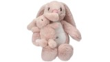 Jucarie Plus Princess MIMI Plush Bunny Nelly With Baby (0413509)