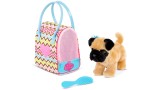Jucarie Plus Pucci Dog In Bag Zig Zag (708366)
