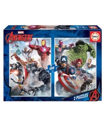 Puzzle 2x500 Avengers (80-17994) 