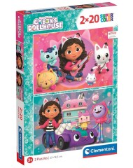Puzzle Clementoni Gabbys Dollhouse 2x20 (24802)