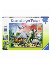 Puzzle Ravensburger Among The Dinosaurs 100pc (10957) 