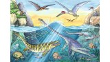  Puzzle Ravensburger Dinosaurs Of Land And Sea 2x24pc (05128)