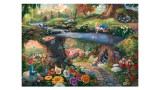 Puzzle Schmidt Thomas Kinkade Disney Alice In Wonderland 1000pc (sch9636)