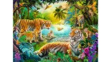 Ravensburger Tiger Family In The Oasis 500pcs (12001384)