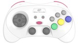 Retro Bit Sega Saturn Pro Controller White