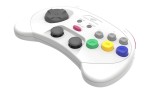 Retro Bit Sega Saturn Pro Controller White