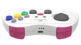 Retro Bit Sega Saturn Pro Controller White