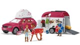  Schleich Horse Club Horse Adventures With Car And Trailer (42535)