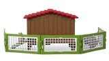  Schleich Rabbit Hutch With 3 Rabbits (42728)