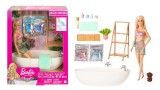 Papusa Set Barbie Wellness - Confetti Bath Playset (hkt92)