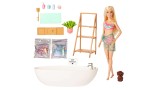Papusa Set Barbie Wellness - Confetti Bath Playset (hkt92)