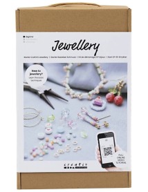 Set Diy Kit Starter Craft Kit Jewellery Vibrant Colours (970857) 