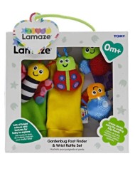 Set Lamaze - Gardenbug Wrist Rattle And Footfinder