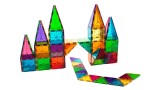 Set Magna-tiles Clear Colours 100 Pcs (90209)