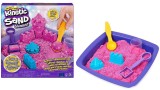 Set Plastilina Kinetic Sand Shimmer Sparkle Sandcastle (pink) (6063520)