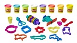 Plastilina Set Play-doh - Large Storage Box With 20 Tools (e9099)