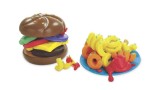 Plastilina Set Play-doh Kitchen Creations Burger & Fries (e5472)
