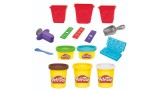 Plastilina Set Play-doh Kitchen Creations Popcorn & Candy (f7397)