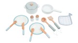  Set Small Wood Cook & Serve (l40223)