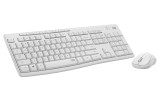 Set Tastatura & Mouse Logitech Mk295 Silent Wireless Combo White