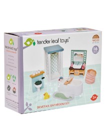 Set Tender Leaf Dollshouse Furniture & Bathroom (tl8151) 