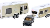  Siku 1:55 Car With Caravan (313-2542)