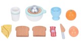  Small Wood Breakfast Play Set With Juicer (l40295)