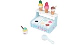  Small Wood Mini Ice Cream Shop (l40227)