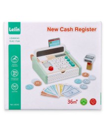 Small Wood New Cash Register (l40242) 