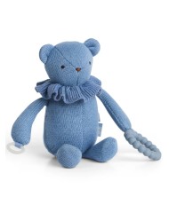 Smallstuff Little Activity Bear, For Dummy And Teether, Blue (40006-36)