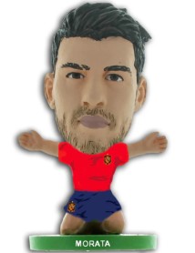 Soccerstarz Spain Alvaro Morata Home Kit 